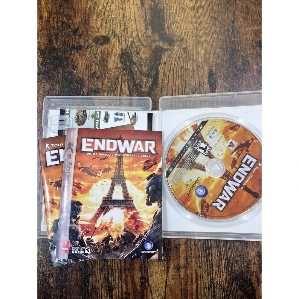 Tom Clancy's EndWar (Sony PlayStation 3, PS3 2008) Complete